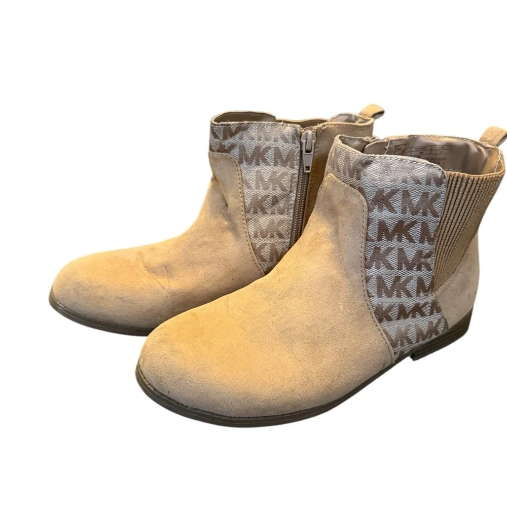 Michael Kors Tan Ankle Boots